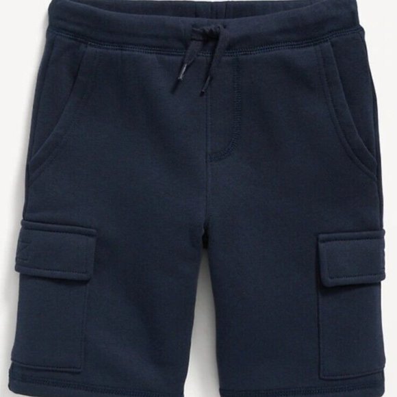 OLD NAVY Fleece Cargo Jogger Shorts (At Knee) - Large (10-12) - Picture 1 of 12